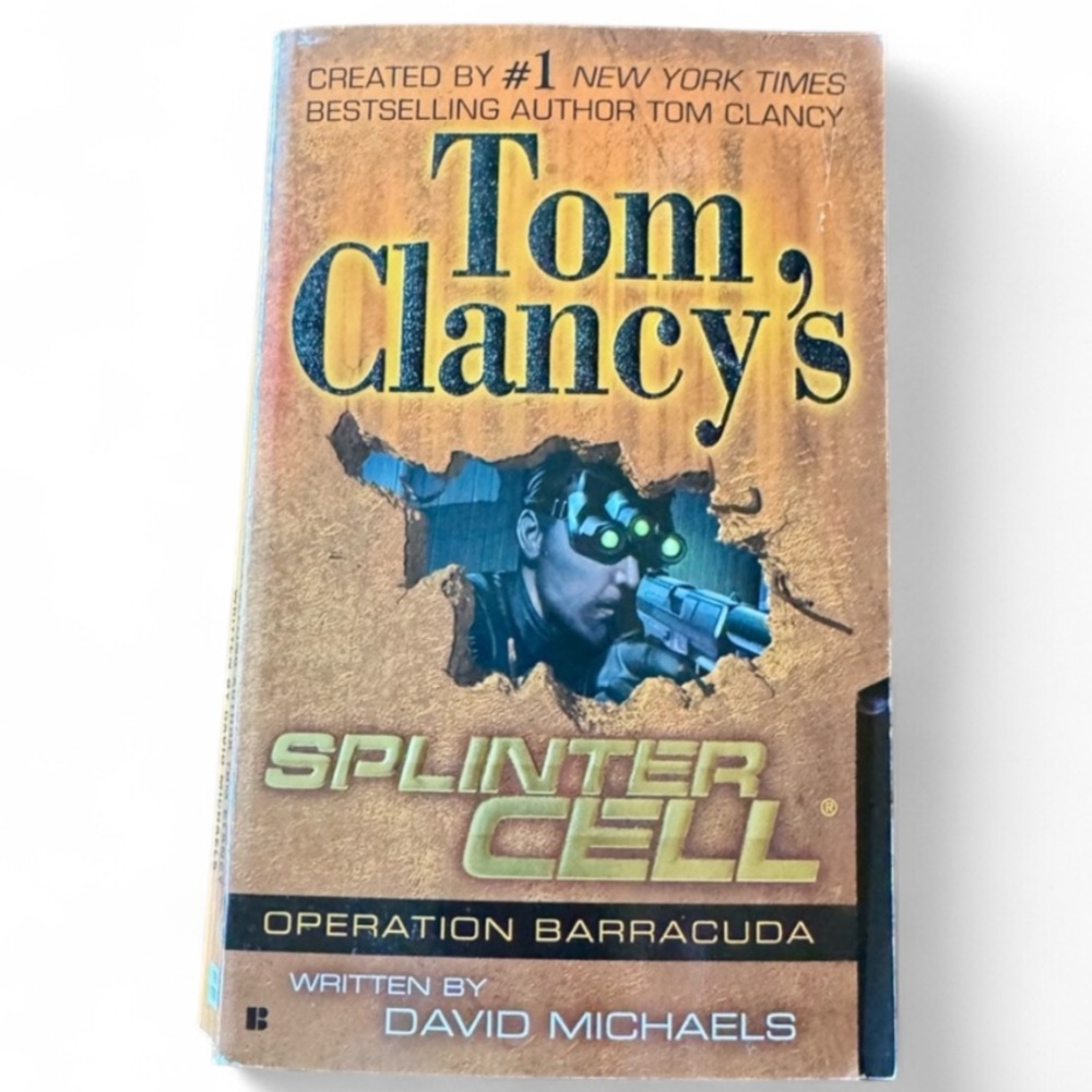 Splinter Cell: Operation Barracuda #2 Created by Tom Clancy Paperback Book